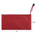 thumbnail image 2 of Aspire 20 Pack Pink Waterproof Pencil Pouches Zipper File Bags 9 1/4 x 4 1/2 Inches, 2 of 7