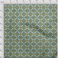 thumbnail image 4 of oneOone Silk Tabby Mint Green Fabric Geometric Sewing Material Print Fabric by The Yard 42 Inch Wide, 4 of 4