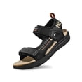 thumbnail image 1 of Ediodpoh Children's Summer Fashion Solid Color Open Toe Sandals Breathable Comfortable Shoes Sandals Kids Khaki 2, 1 of 9