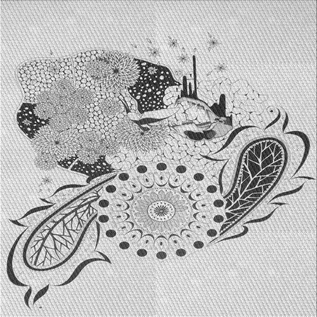Ahgly Company Tapis d'Intérieur Lavable en Machine Carré Gris Platine, 8 Pieds Carré