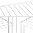 thumbnail image 3 of Kitchen Cabinet Organizer, 3 Tier White Corner Plate Shelf for Kitchen Cabinet Storage - Cupboard Shelf Insert Organizer, 3 of 5