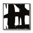 thumbnail image 1 of Designart Black & White Crossing Paths II Framed Wall Art, 1 of 3