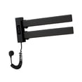 thumbnail image 2 of veasfak Electric Heated Towel Rack Wall Mounted Warming Rack for Shower Bathroom SPA black, 2 of 9