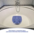 thumbnail image 2 of Shisuyan Inflatable Adjustable Inflation Bath Cushion Sky-Blue 2Pcs 16.5x16.1x5.9in, 2 of 8