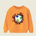 thumbnail image 2 of QIPOPIQ Chandails en Molleton Fille Pull Col Rond Hiver Manches Longues Hauts Chemises Taille 3-14 Ans Vêtements Enfants Liquidation, 2 of 8