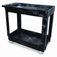 thumbnail image 1 of Rubbermaid 9T6600BLA Heavy-Duty Service/Utility Cart  Two Shelves  16 x 34 x 31-1/4  Black, 1 of 2