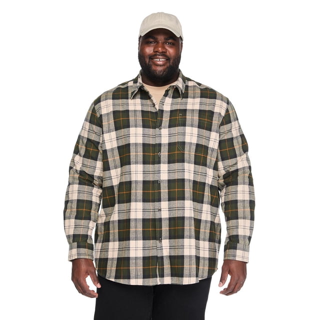 George Big Men's Flannel Shirt
