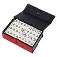 thumbnail image 1 of Chinese Mahjong Game Set | 144 Pcs Mini Mah Jong Tile Set for Party Playing | Traditional Easy Carry Toys Set for Chinese Style Game Play  Mahjong Game, 1 of 1