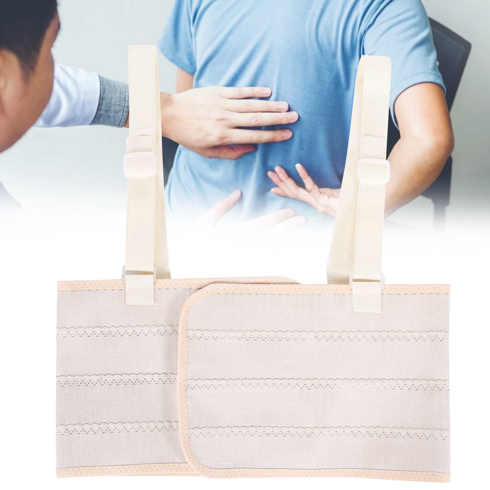Rib And Chest Support Brace, ANGGREK Adjustable Rib Fracture Strap Chest Support Brace Breathable Lumbar Protector Belt  For Cracked, Fractured Or Dislocated Ribs