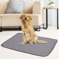 thumbnail image 3 of Pet Pee Pad  Pet Pee Mat Waterproof Pet Puppy Training Mat Washable Reusable Pee Pads For Dog Cat, 3 of 8