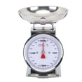 thumbnail image 1 of Mechanical Scale High Accuracy Stainless Steel Dial Food Scale with Removable Bowl for Kitchen Baking Cooking 2KG, 1 of 5
