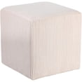 thumbnail image 3 of Meridian Furniture Roy Beige Ottoman/Stool, 3 of 8