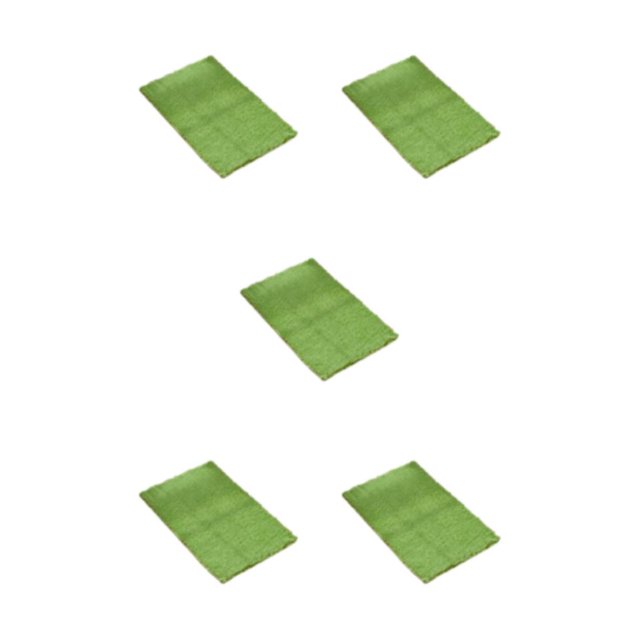 relayinert 1/2/3/5 Exquisite Crafted Carpet Quick-drying Strong Grip No Shedding Absorbent Fruit Green 40cm*60cm 5PCS