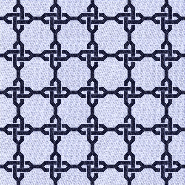 Ahgly Company Machine Washable Indoor Square Transitional Lavender Blue Area Rugs, 6' Square