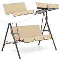 thumbnail image 3 of Garden Swing Seat Cover Patio Cushion Protection Bench Seat Replacement Cover Covers Beige, 3 of 8
