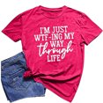 thumbnail image 3 of Birdeem Femmes Filles Grande Taille T-Shirts Imprimés Manches Courtes Col Rond T-Shirt Blouse Hauts, 3 of 7