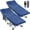 Bleu(2 Paquets), variante sur Slsy Lit Pliant TG avec Matelas de 3,3 Pouces, Lits de Camp Pliants 75 Pouces* 28 Pouces avec Sac de Transport, Lit de Couchage Pliant Lit d'Appoint