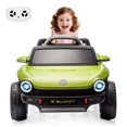 thumbnail image 2 of BeesClover 12V Electric Ride on Car for Kids Licensed Volkswagen Beetle Toddlers Ride on Toy Car with Remote Control 4 Wheel Vehicle with Battery Level Display, LED Lights, Horn, Music, 2 of 7