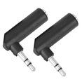 thumbnail image 2 of Audio Adapter, 90 Degrees Practical Male To Female Reliable 3.5mm Adapter Connector  For Stereo Headphone Earphone, 2 of 8