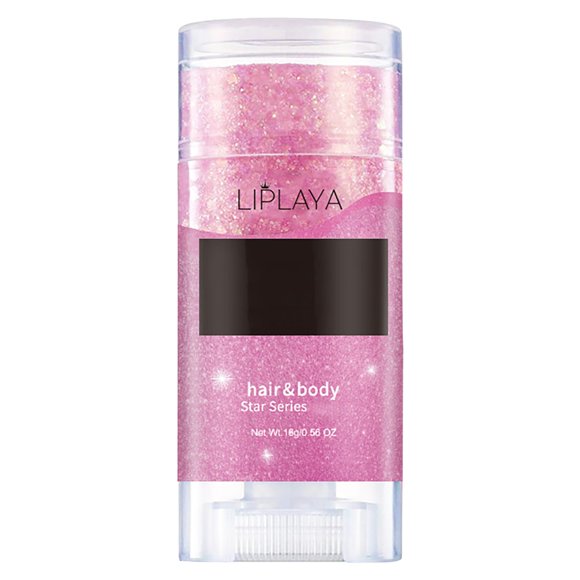 1X Glitter Cream Bradem Clear Out Deal, Body Glitter Gel Makeup for Face Hair Body & Nail Sparkling Gel Perfect for Festivals & Parties, Hair Care B, Polyester Hair Care Net