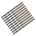 thumbnail image 1 of Unique Bargains Embouts de Forage à Tige Réduite 3.2mm Acier Haute Vitesse HSS 4341 avec Tige 3.2mm 10 Pcs, 1 of 3