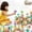 D, variante sur Cadeaux pour Enfants! Suncoda Jouets, Ensemble de Blocs de Construction de Jardin Varié de 224 Pcs pour Enfants, Arrangement Floral Intellectuel Diy