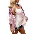 thumbnail image 4 of Cardigan à Manches Bouffantes Imprimé pour Femmes Kimono de Plage Ample, 4 of 6