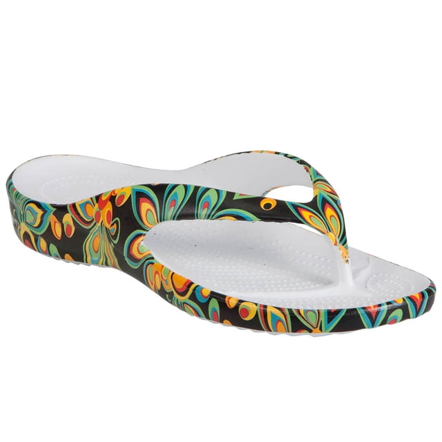Women's Loudmouth Flip Flops Shagadelic Black Size 8
