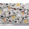 thumbnail image 2 of Soimoi Rayon Fabric Bird,Squirrel & Rabbit Animal Fabric Prints by Yard 56 Inch Wide, 2 of 3