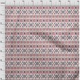 thumbnail image 4 of oneOone Silk Tabby Orange Fabric Asian Block Craft Project Decor Fabric Printed by The Yard 42 Inche Wide-9045, 4 of 4
