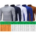 thumbnail image 2 of Chandail Col Montant en Coton Chaud pour Hommes, 2 of 9