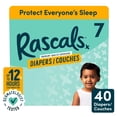 thumbnail image 1 of Couches Rascals Premium, Taille 7, 40 unités, 1 of 13