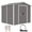 Light Grey, variant on Outsunny 8'x7' Outdoor Storage Shed Garden Shed w/ Lock, Dark Grey