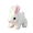 White, variant on NAOJIE Hopping Bunny Toy Interactive Bunny Educational Toys for Easter Christmas Birthday Gift(Gray),Bunby - My Realistic Bunny Toy,Hopping Bunny Toy,Easter Gifts
