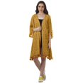 thumbnail image 2 of Moomaya Vêtements de Plage Imprimés pour Femmes Boléro à Franges Cache-Maillot Cardigan, 2 of 6