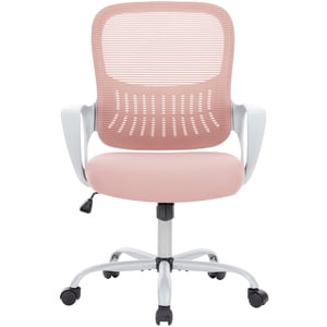 30" Tall Office Chair with Adjustable Footrest, Ergonomic Drafting Chair for Standing Desk, Black/Gray/Pink