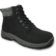 thumbnail image 1 of kozi Men Comfortable Winter Boot TAD Fur Lined Lace Up Black, 1 of 7