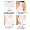 thumbnail image 3 of Exquisite Form #9600565 FULLY Full-Coverage Posture Bra, Wire-Free, Front Closure, Lace, 3 of 7