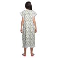 thumbnail image 4 of Moomaya Chemise de Nuit à Manches Courtes pour Femmes, en Coton Imprimé, 4 of 6