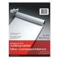 thumbnail image 1 of Hilroy Writing Pad 8x10 Paper Plain 100 Sheets No Holes, 1 of 1