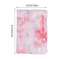 thumbnail image 3 of EGNMCR Tools&Home Improvement Plushes Cover Notebook Fabric Notebook Student Diary For The Start Of School Season Cute Furry Fabric Student Notebook Paper notebook, 3 of 6