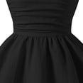 thumbnail image 4 of Robe d'Été de Princesse pour Préadolescente, Robe de Fête Ligne A pour Fille, Robe à Bretelles Spaghetti Smockée, Robe Fleurie pour Filles, 4 of 6