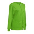 thumbnail image 3 of Veste d'Uniforme pour Femmes, Veste de Travail à Fermeture Éclair devant, Veste d'Échauffement, 3 of 4