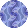 thumbnail image 1 of Ahgly Company Tapis d'Intérieur Lavable en Machine Carré Bleu Denim, 3 Pieds Carré, 1 of 7