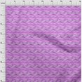 thumbnail image 4 of oneOone Rayon Purple Fabric Abstract Stripe Craft Projects Decor Fabric Printed By The Yard 56 Inch Wide, 4 of 4