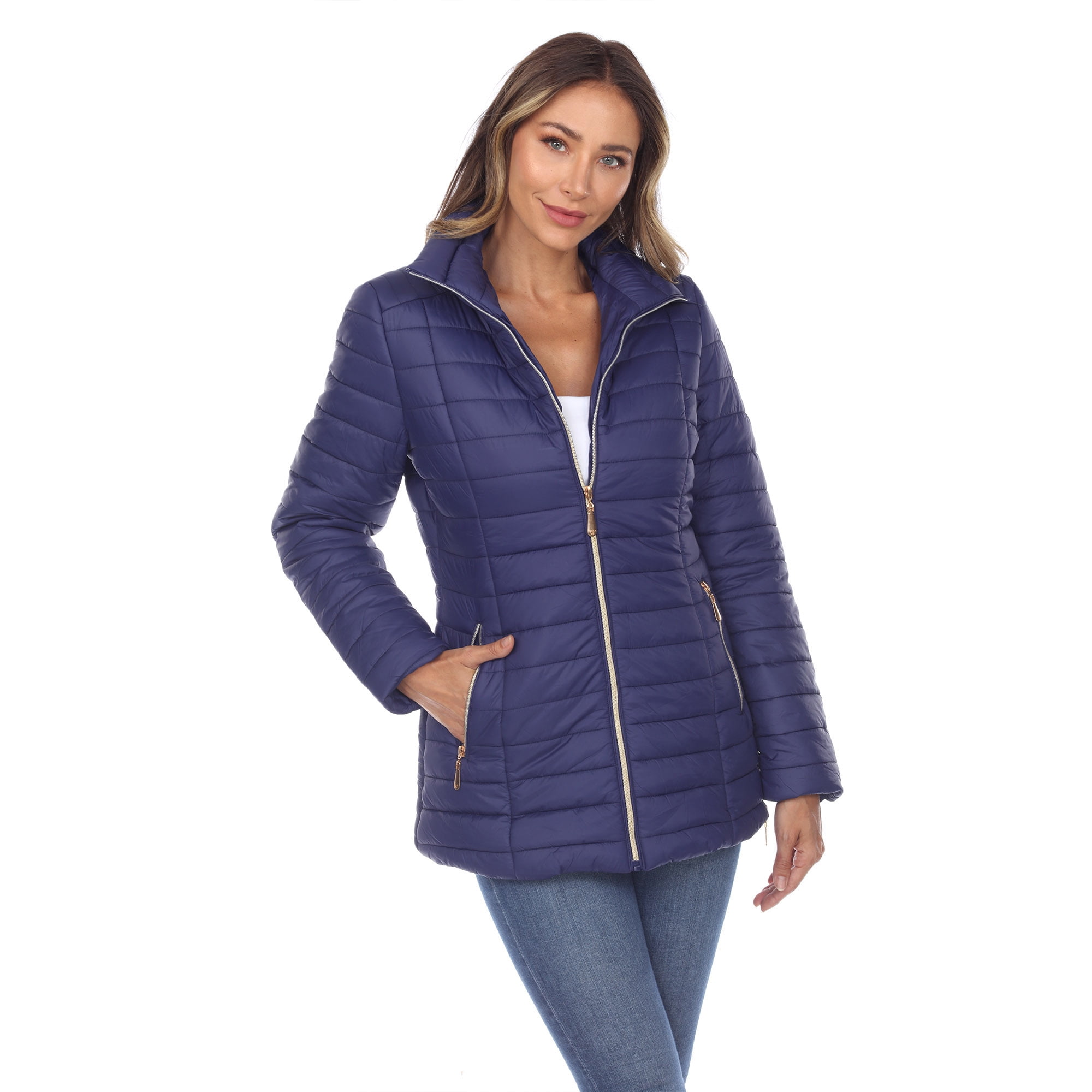 White Mark Women's Puffer Coat