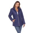 thumbnail image 1 of White Mark Manteau Matelassé pour Femme, 1 of 6