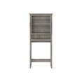 thumbnail image 2 of Bush Furniture Key West Armoire de Rangement au-Dessus de la Toilette en Gris Bois Flotté, 2 of 7