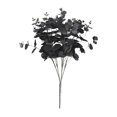 thumbnail image 1 of Artificial Flower Eucalyptus Leaves Branches Bulk Fall Orange Faux Greenery Black, 1 of 5
