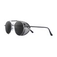 thumbnail image 3 of Round Steampunk Sunglasses Circle Blocking Side Glasses for Unisex Gray Lens Gray Frame, 3 of 7